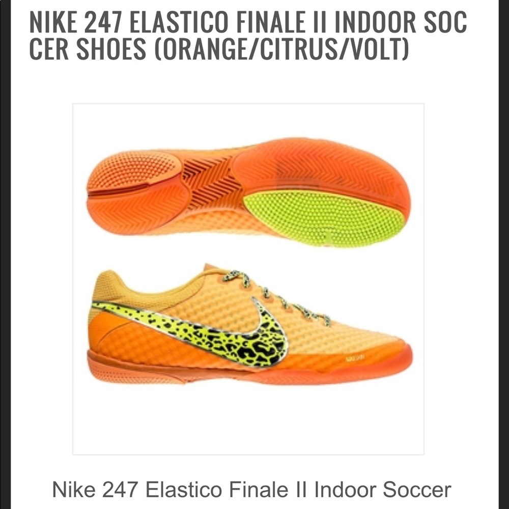 Nike elastico finale 2 indoor soccer shoes